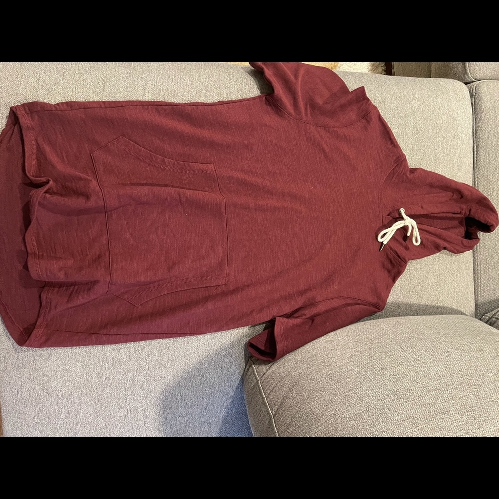 Men’s short sleeve hoodie
